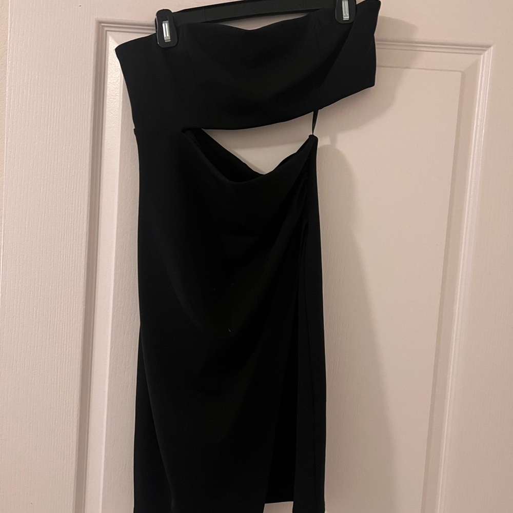 Forever 21 Black Strapless Dress